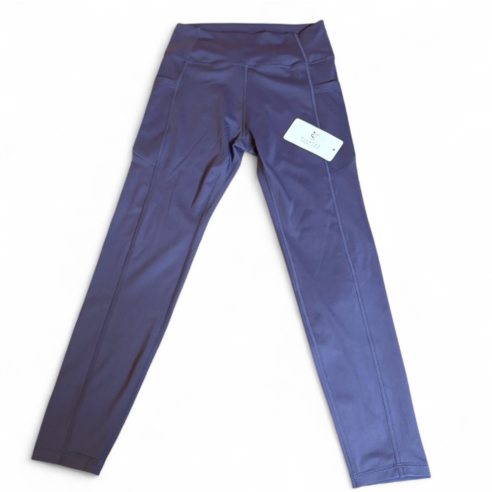 Pilates Private Studio Purple Leggings Size Large New